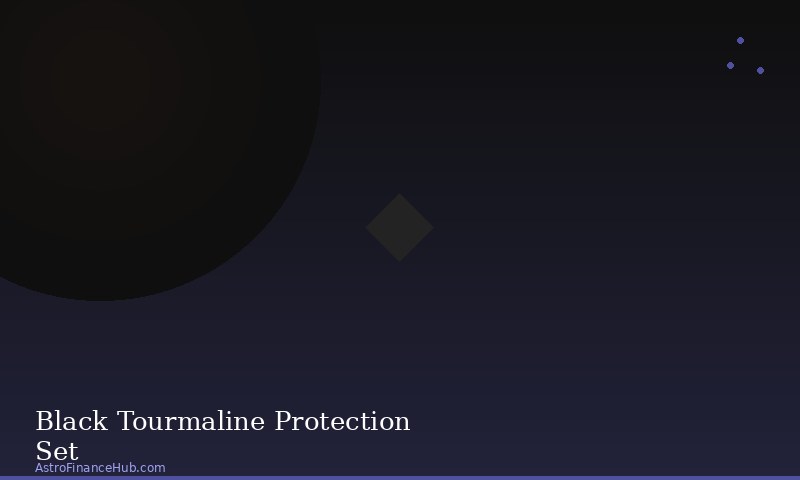 Black Tourmaline Protection Set