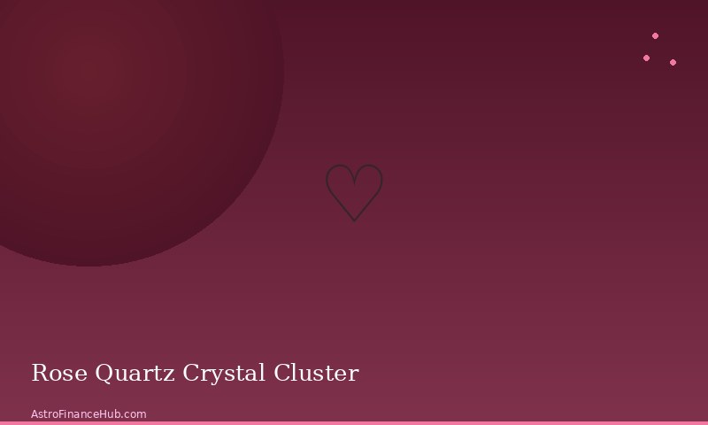 Rose Quartz Crystal Cluster