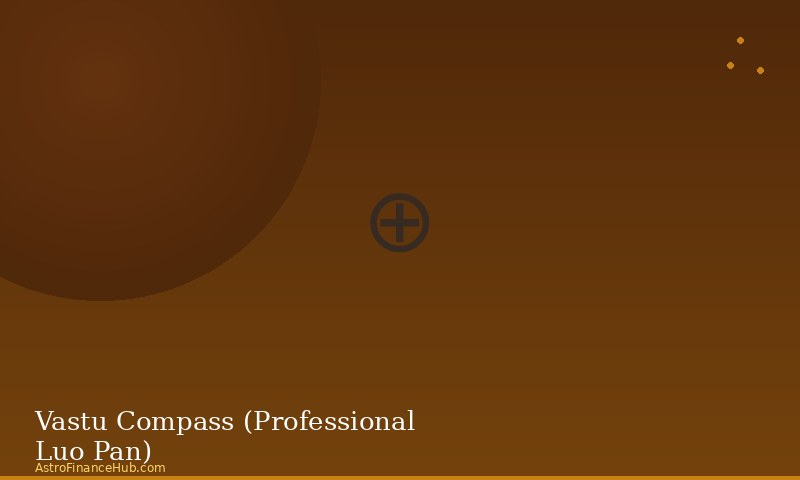 Vastu Compass (Professional Luo Pan)