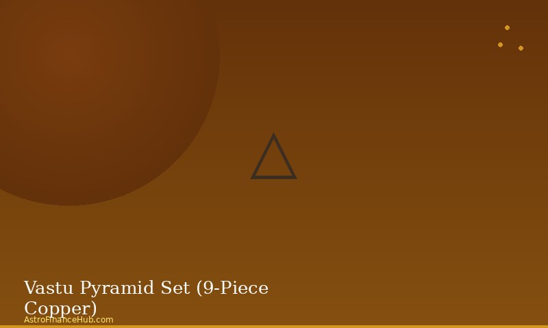 Vastu Pyramid Set (9-Piece Copper)