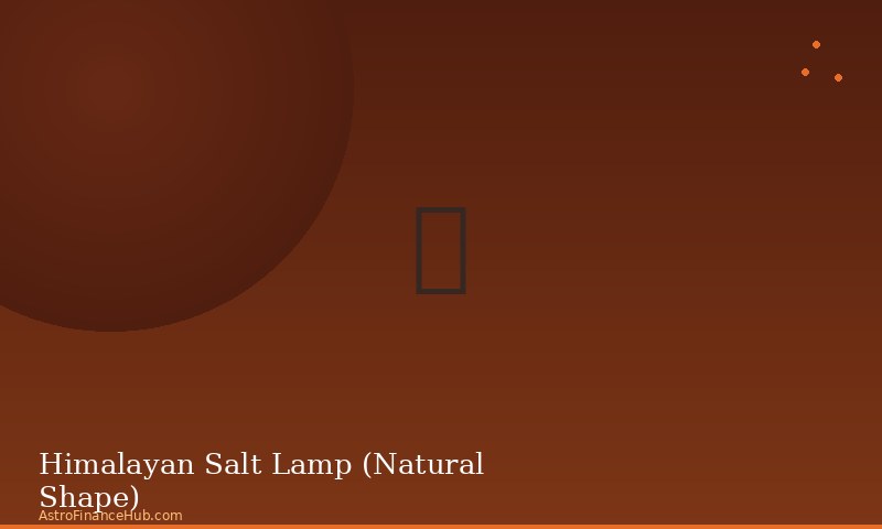 Himalayan Salt Lamp (Natural Shape)